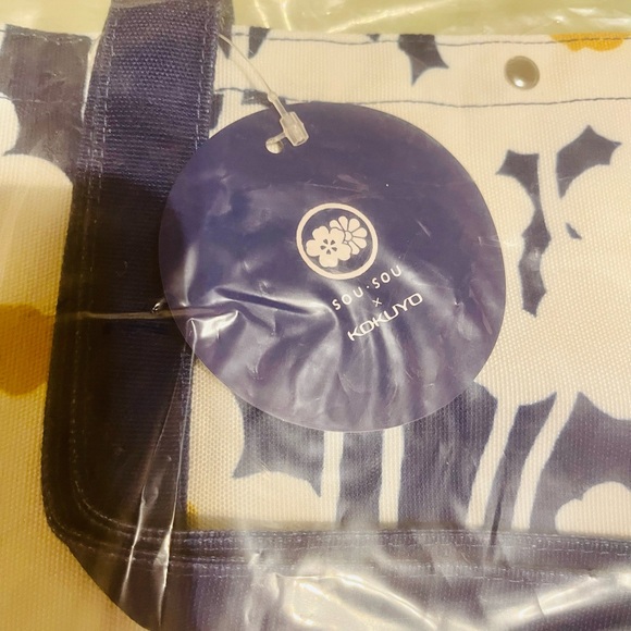 Sousou x Kokuyo 2023 Limited Collab Tote Bag Brand New with Tag - Picture 8 of 9